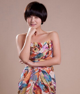 明星美女蘑菇头发型 好看的蘑菇头可以演绎出很多种风格魅力