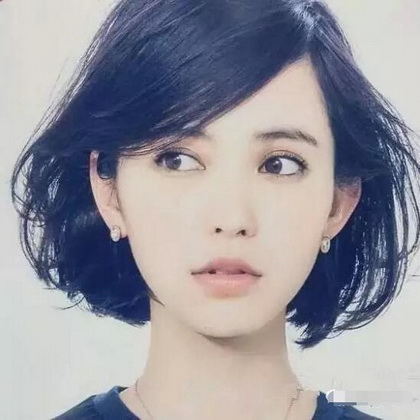 显脸瘦的刘海发型看过来了