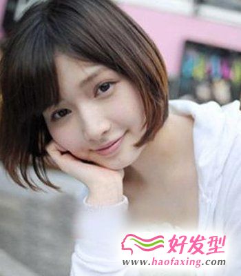 2018女生短发发型 清纯学院风
