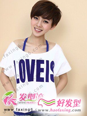 2018中性风短发 演绎帅气女孩