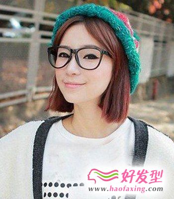 2018女生短发发型 清纯学院风