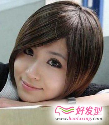 2018女生短发发型 清纯学院风
