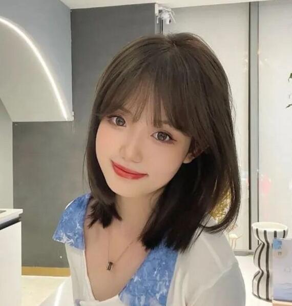 锁骨发型2021年最新款女,低调不张扬的锁骨发发型