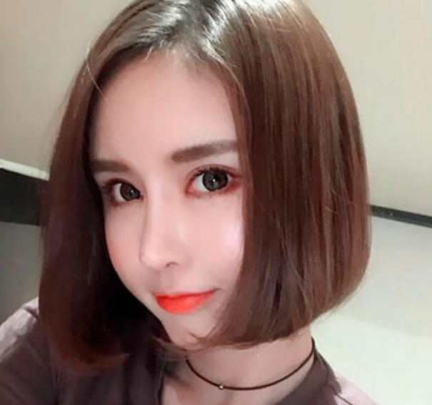 无需打理的齐肩发直发,打造清纯女神