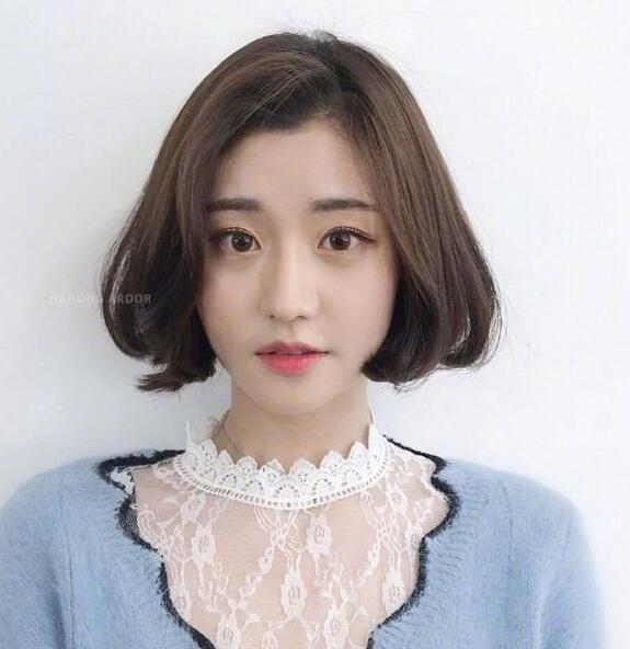 韩国一个很火的短头发,人气超高的韩式发型推荐