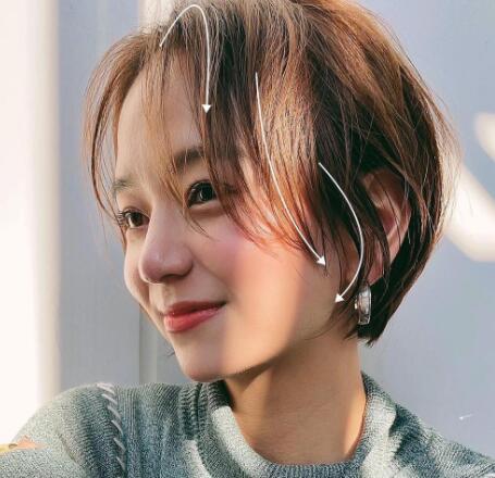 女生短发发型2021年,酷炫风格轻松驾驭