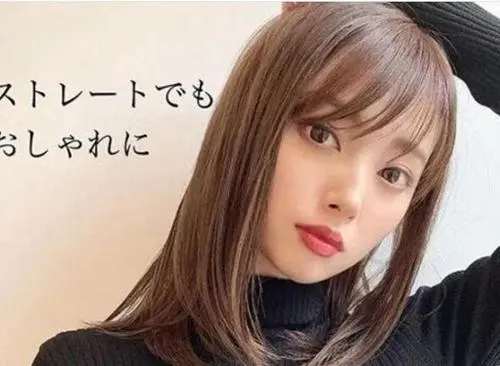 直发发型2021年最新款女,回归初恋体现不一样的气质