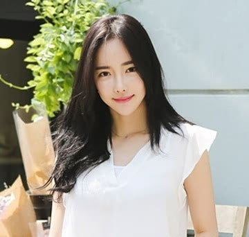 适合圆脸的长发发型图片 清新甜美