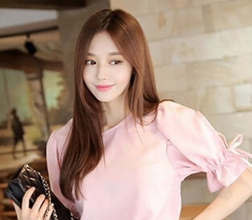 适合圆脸的长发发型图片 清新甜美