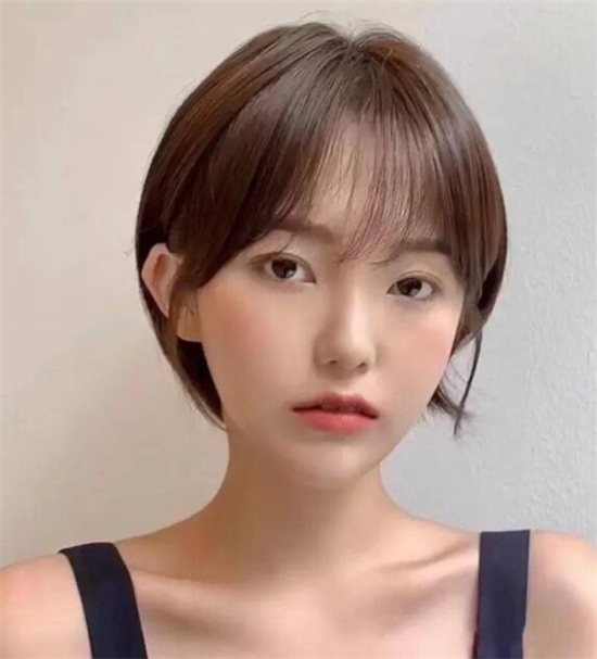 短发图片女2022新款减龄 学生必备短发发型