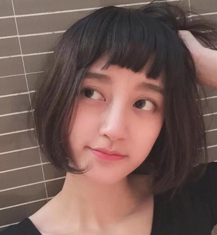 时髦瘦脸短发型图片 这么多短发总有一个适合你的
