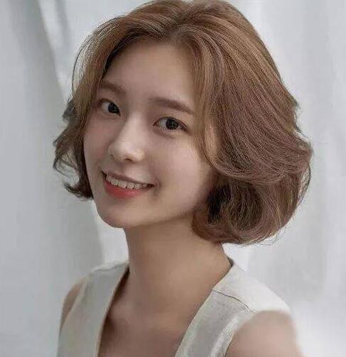发型女2021新款卷发,好看减龄还显脸小