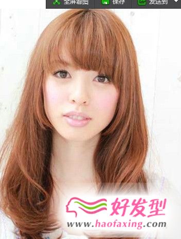 2018最新齐刘海女生发型 甜美可爱瞬间升级