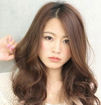 2017女生方脸中长发发型 甜美显瘦又吸睛