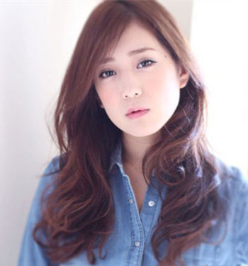 2017女生方脸中长发发型 甜美显瘦又吸睛