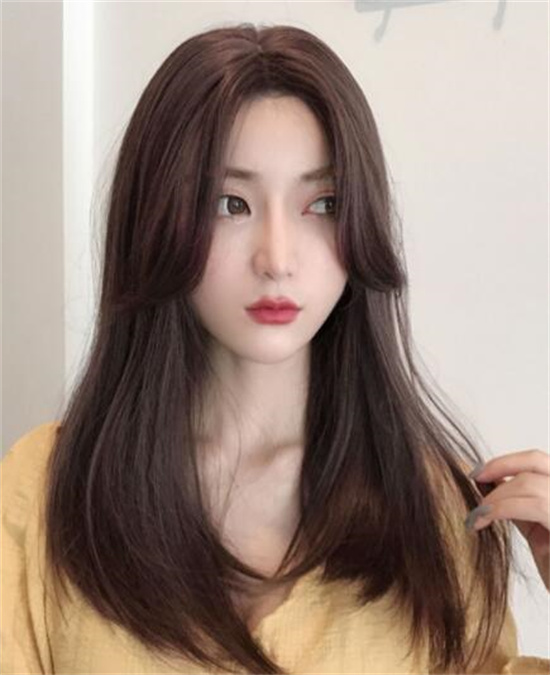2021韩式女直发发型,清爽迷人直发推荐