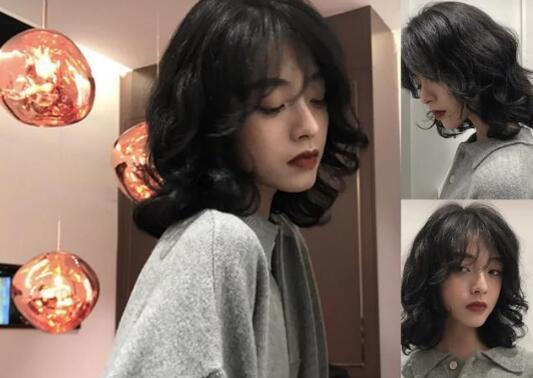 尖头大脸适合什么发型,女生长卷发发型推荐
