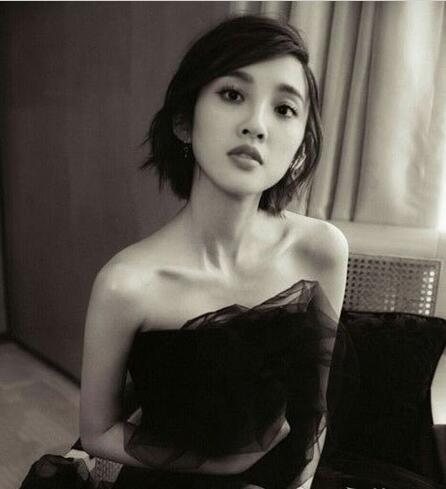 唐艺昕甜美时尚短发发型合集