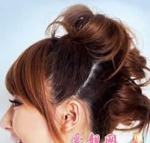 韩式盘发DIY 提升你的魅力指数