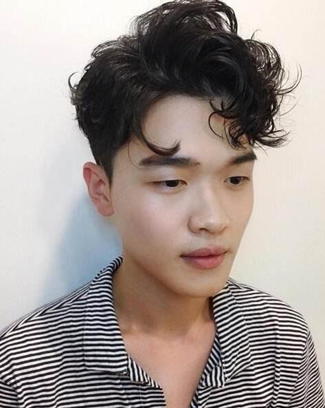 男生烫发发型大全 个性时髦的男生烫发款式