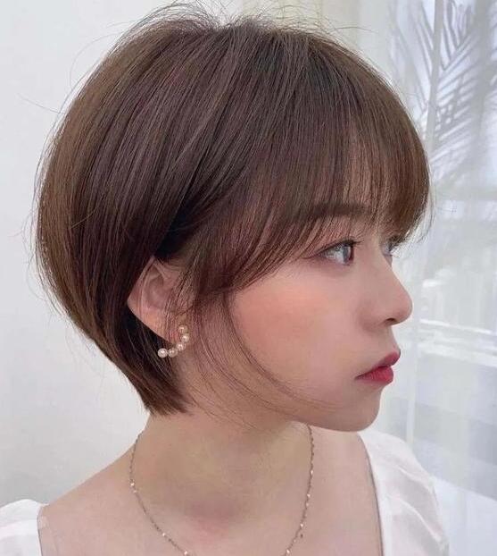 短发图片女2022新款减龄,最美的时尚短发发型