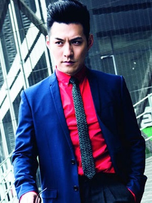 男士短发背头潮流发型  示范最拉风男生发型打造