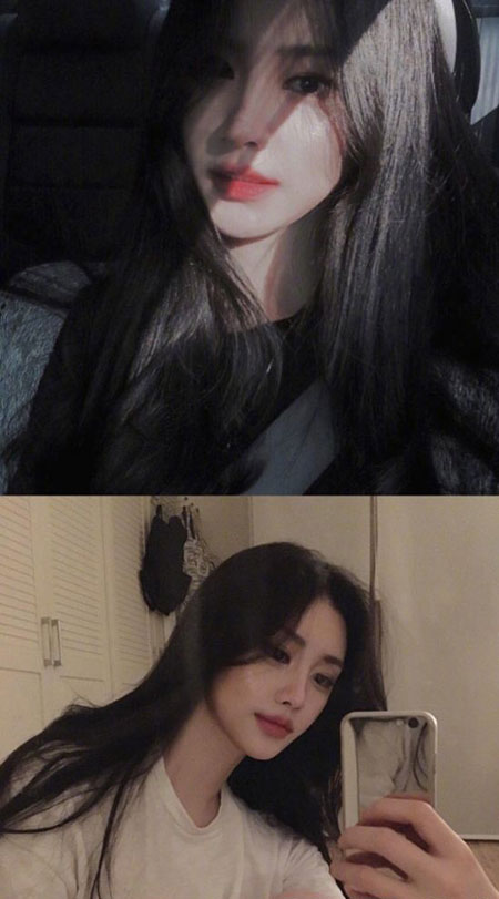 黑色长发发型图片 每一款都尽显女神气质