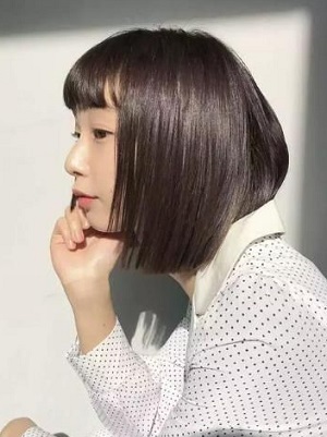 波波头怎么剪好看  波波头短发发型图片