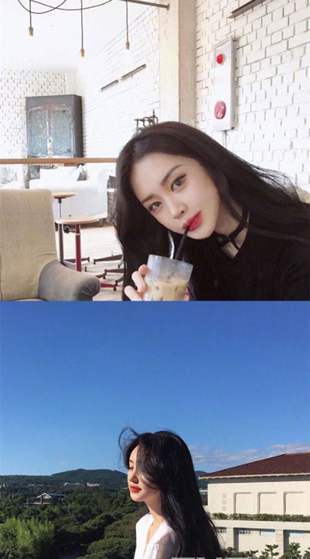 黑色长发发型图片 每一款都尽显女神气质