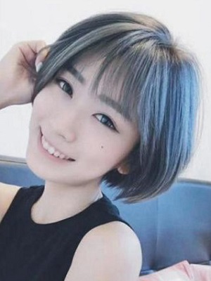 头大的女生合适的发型  简约又时尚显得干练