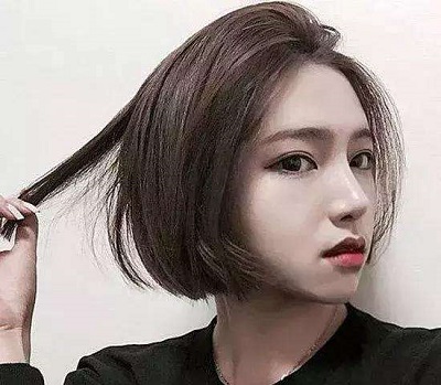 个性女生最新短发发型图片  修颜显气质