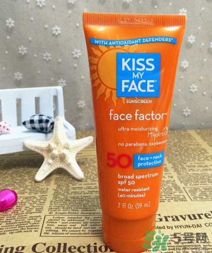 KISS MY FACE防晒成分 KISS MY FACE防晒配方