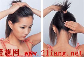 发型社网教你如何DIY气质盘发