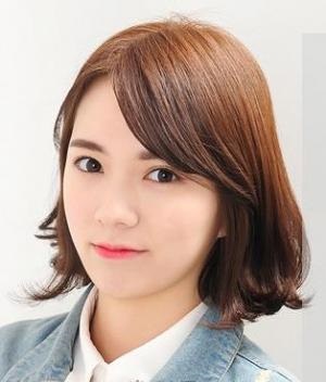 脸型与发型的搭配 圆脸偏分卷发发型
