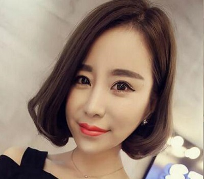 适合下巴宽女生的短发发型  显瘦又修颜
