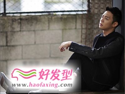 韩剧《想你》朴有天俞承浩帅气韩式发型图片