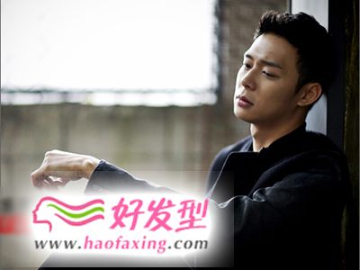 韩剧《想你》朴有天俞承浩帅气韩式发型图片
