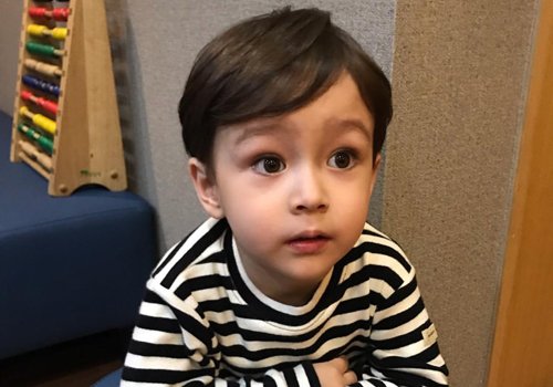 圆脸鹅蛋脸男童可爱刘海短发 幼儿园小男孩梳韩式刘海短发真帅