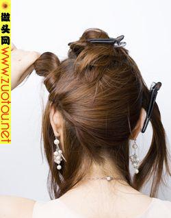 清凉又好看的夏季盘发ＤＩＹ
