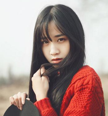 冬季气质的中长直发发型 清新优雅温婉动人