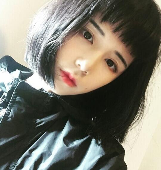 女小清新自然短发图片,天然呆的自然的发型