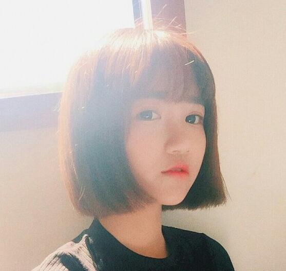 短发图片女小清新自然,清爽天然短发合集