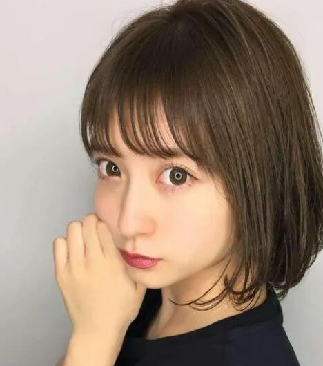 短发图片女小清新自然,想变小清新美女必备