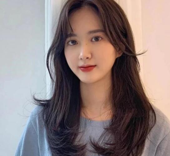 适合女生的发型中长发,发型真的太适合非常漂亮!