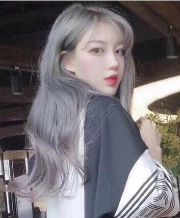 2021女生长发流行染发颜色图片大全
