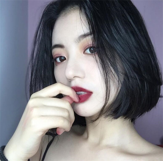韩式中分短发女2021,瞬间变身潮流女神