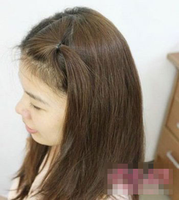 秋季长发如何盘 秋季女生中长发盘头教程