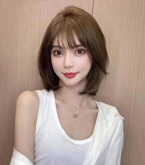 锁骨发型2021最新款女,绝美低调不张扬
