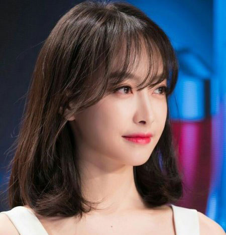 宋茜中长发发型图片 宋茜中长发玩出百变花样