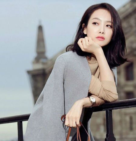 宋茜中长发发型图片 宋茜中长发玩出百变花样